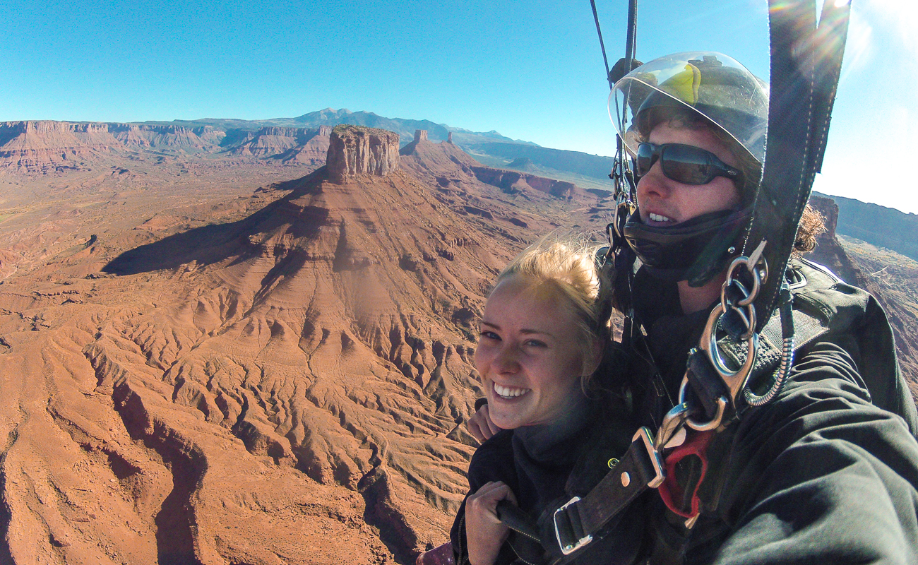Skydiving In Moab Scenic Skydiving Tours Visit Utah