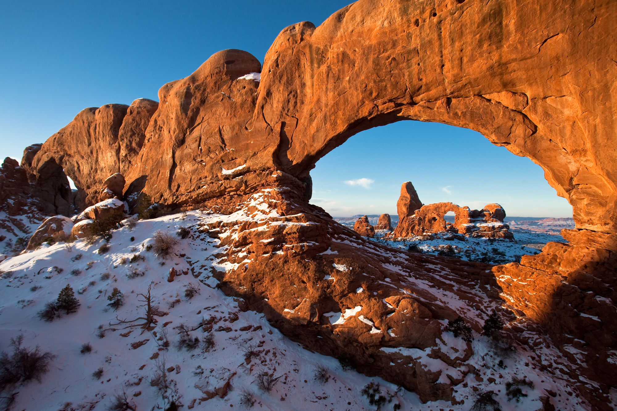 Arches National Park Winter