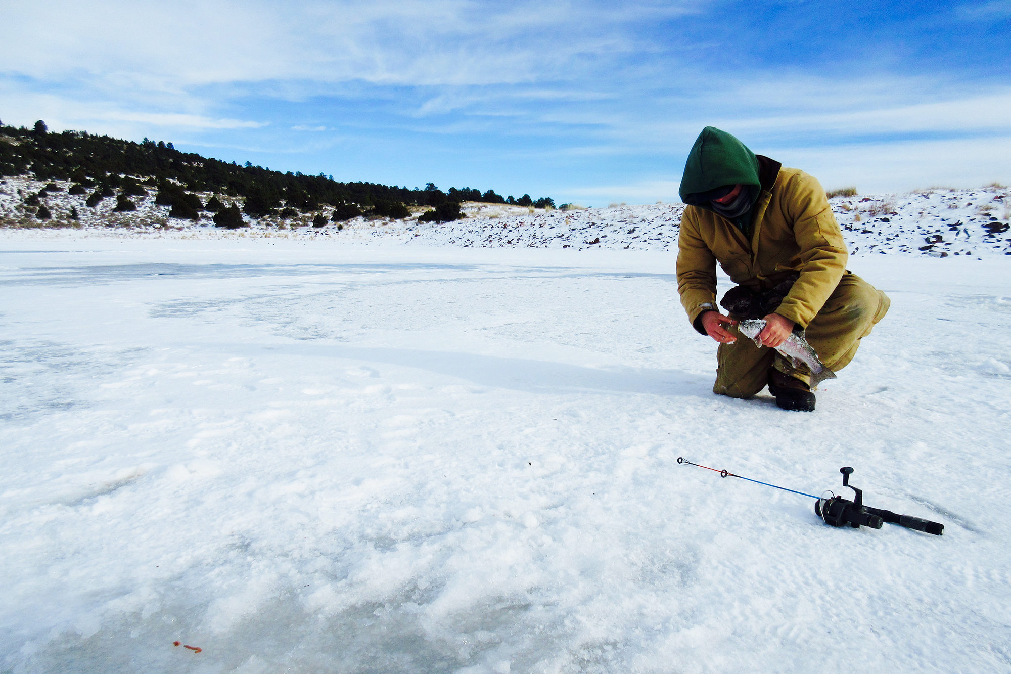 History of Ice Fishing - Different Ice Fishing Techniques
